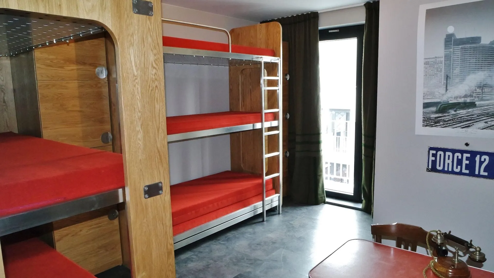 Train Cabin Hostel Schaerbeek Belgium