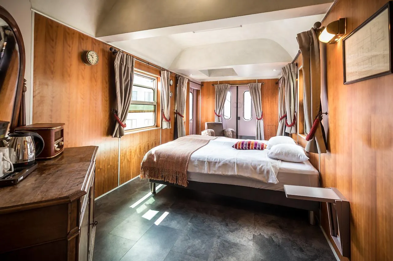 Train Cabin Hostel Schaerbeek Belgium