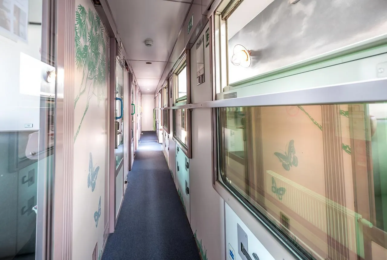 Train Cabin Hostel Schaerbeek 0*, Brüsszel Belgium